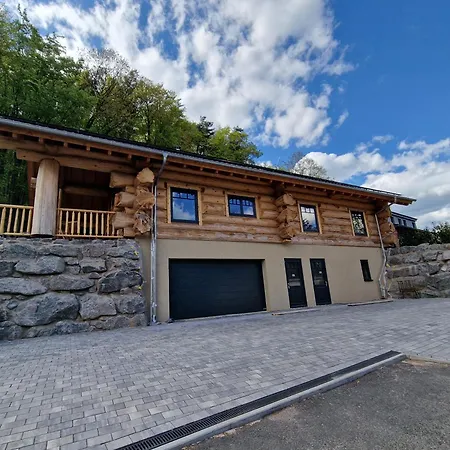 Eveningwood - Dtv 5 Sterne Luxus Huettenparadies, Blockhaus * Heimbuchenthal
