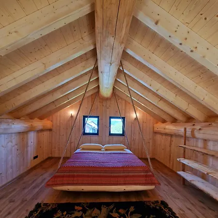 Feriehus Eveningwood - Dtv 5 Sterne Luxus Huettenparadies, Blockhaus Heimbuchenthal