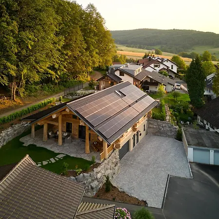 Nyaraló Eveningwood - Dtv 5 Sterne Luxus Huettenparadies, Blockhaus Heimbuchenthal