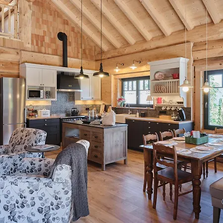 Feriehus Eveningwood - Dtv 5 Sterne Luxus Huettenparadies, Blockhaus *