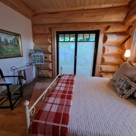 Feriehus Eveningwood - Dtv 5 Sterne Luxus Huettenparadies, Blockhaus Heimbuchenthal