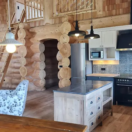 Eveningwood - Dtv 5 Sterne Luxus Hüttenparadies, Blockhaus Heimbuchenthal
