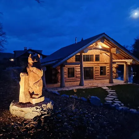Eveningwood - Dtv 5 Sterne Luxus Huettenparadies, Blockhaus Heimbuchenthal