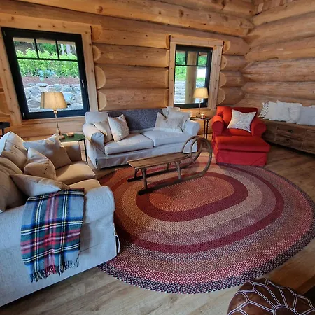 Eveningwood - Dtv 5 Sterne Luxus Huettenparadies, Blockhaus Heimbuchenthal