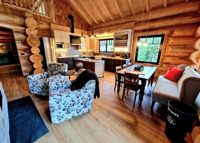 Eveningwood - Dtv 5 Sterne Luxus Huettenparadies, Blockhaus