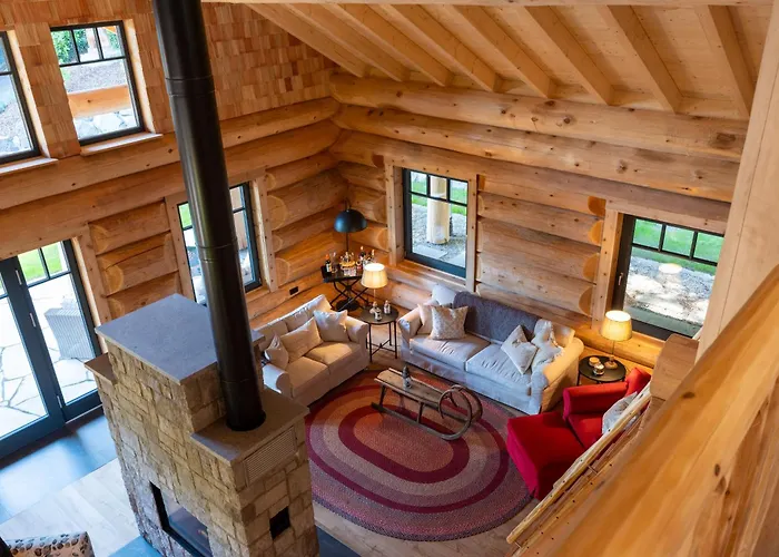 Eveningwood - Dtv 5 Sterne Luxus Huettenparadies, Blockhaus Heimbuchenthal